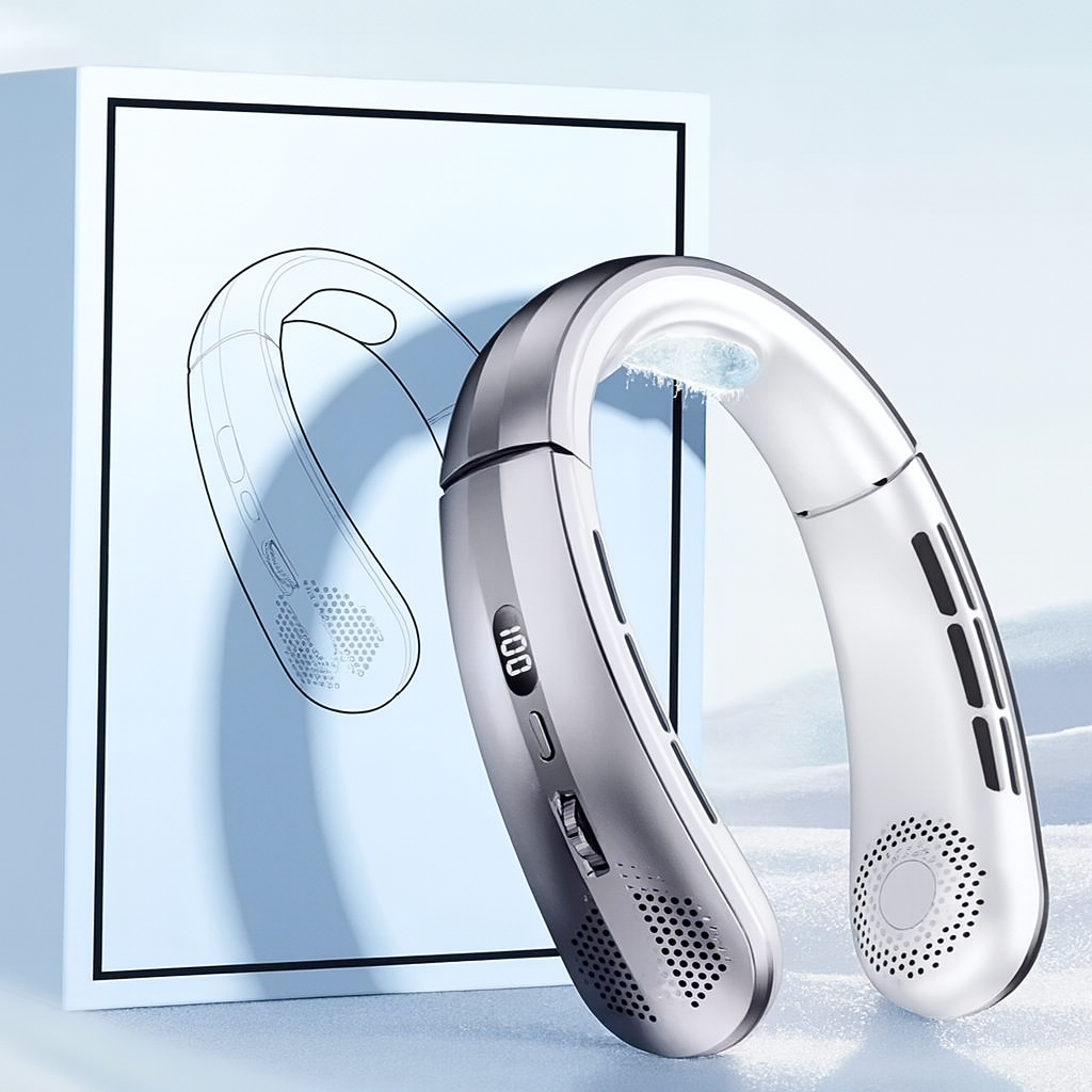 Xiaomi Bladeless Neck Fan - Chill Anywhere!